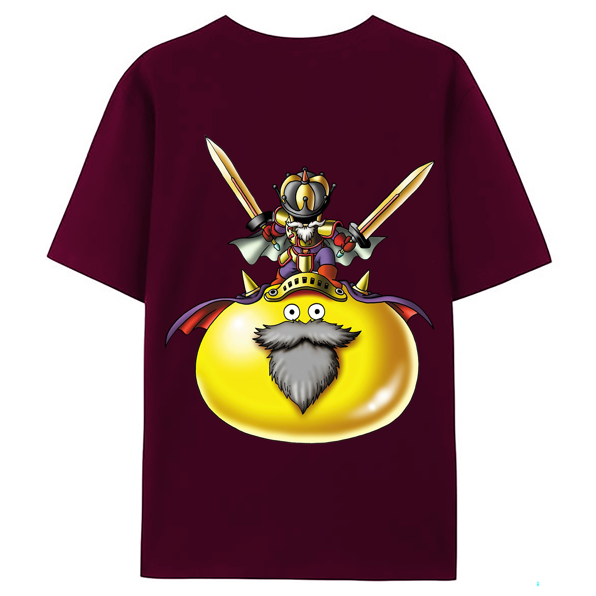 （画像用） ドラゴンクエスト Doragon Kuesuto Dragon Quest レディース半袖Tシャツ(バックプリント)